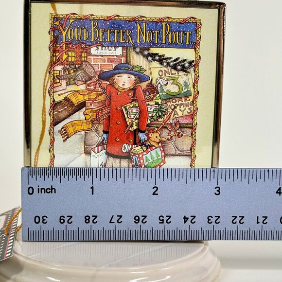 Mary Engelbreit Stained Glass Suncatcher Better Not Pout Shopper Via Vermont - Picture 7 of 10